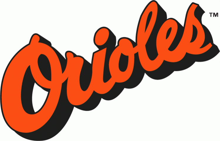 Baltimore Orioles 1988-1994 Wordmark Logo DIY iron on transfer (heat transfer)